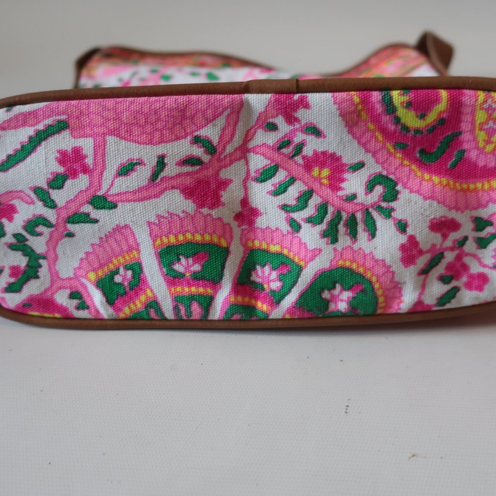Roberta Roller Rabbit Pink Pasiley Crossbody Bag * - image 5